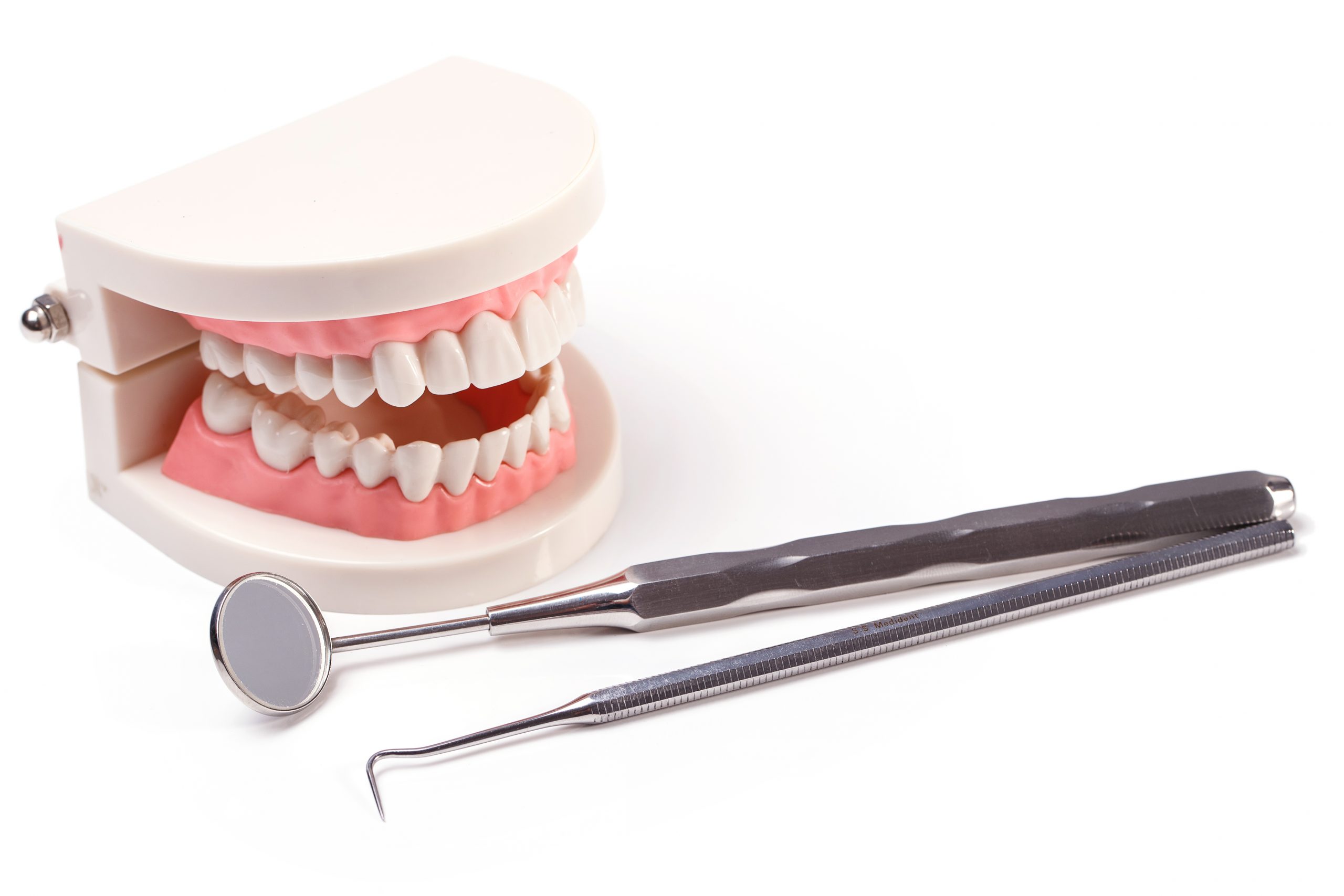 artificial teeth set and a dental tool